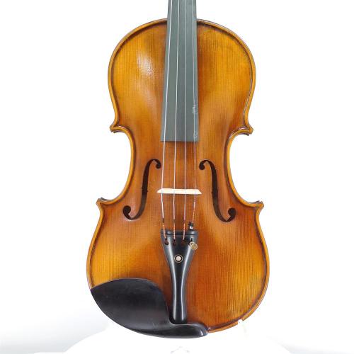 Violin Minyak Buatan Tangan Api Maple