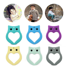Wholesale food grade BPA Free silicone baby teethers toy