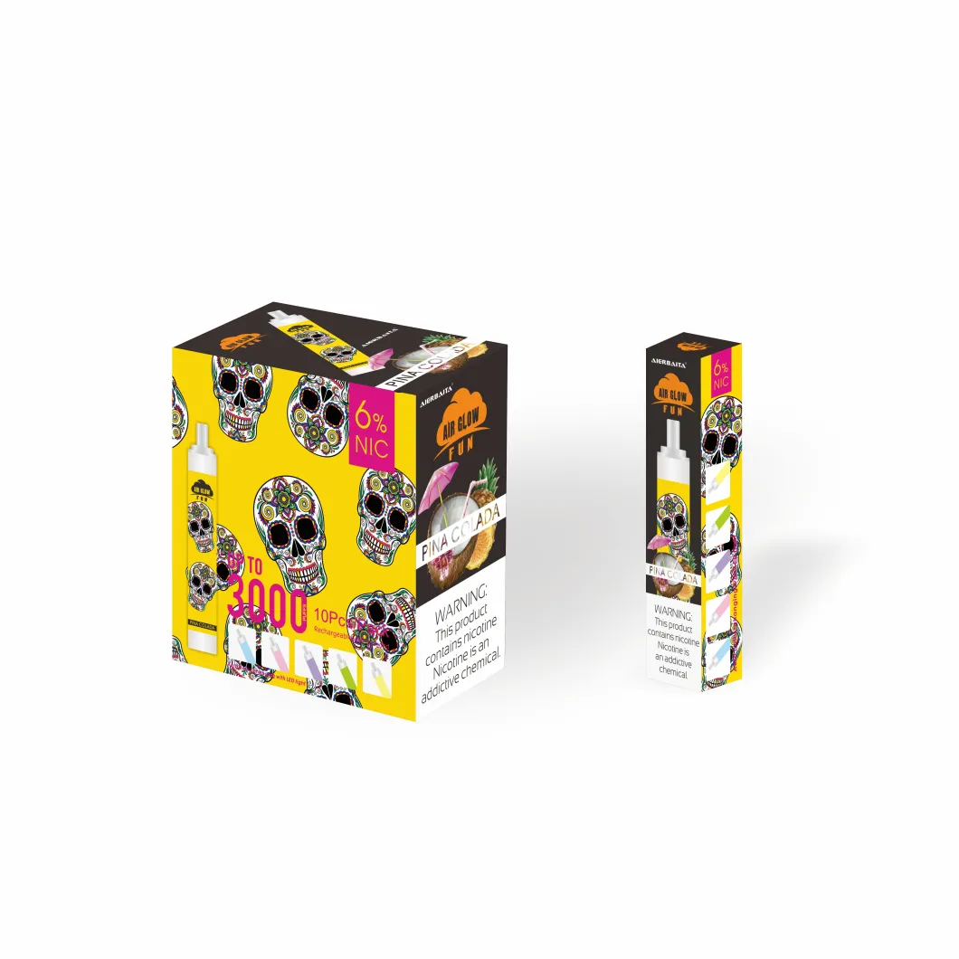2021 Best Seller Vaporizer Pen with Cobalt Grade a Battery and High-Grade Eliquid
