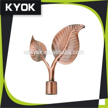 best sale kids living room glass curtain rod finials ,curtain accessories