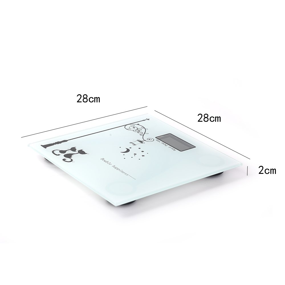 180kg/400lb Electronic Digital Body Weighing Platform Scales