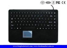 Win7 Compatible Waterproof Silicone Keyboard With Touchpad