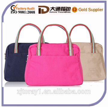 New ladies fashion shopping tote canvas handbag