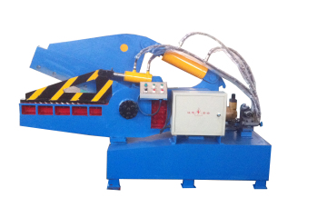 Integrated crocodile shearing machine