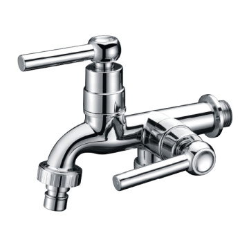 Stainless Steel Body Brass Core Two Control Faucet