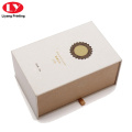 Caja de cajón Kraft con inserto de papel marrón