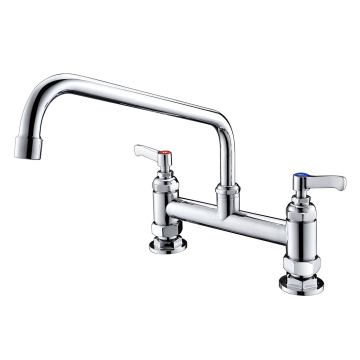 NSF Certified Water-Saving Kitchen Faucet - Hot and Cold Sink Tap Mixer