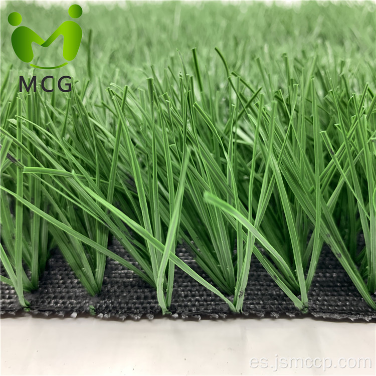Estera de hierba artificial sin agua de alta densidad para fútbol