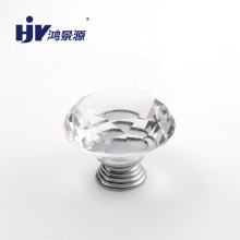 Clear Glass Knobs Crystal Dresser Knob Handles