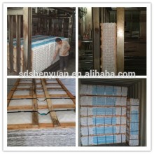 compressed pocket spring units