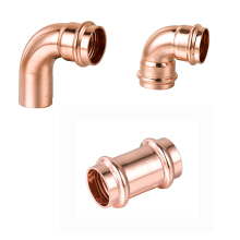 Brass Multilayer Pipe Fitting Press Tee 3 Way Connector