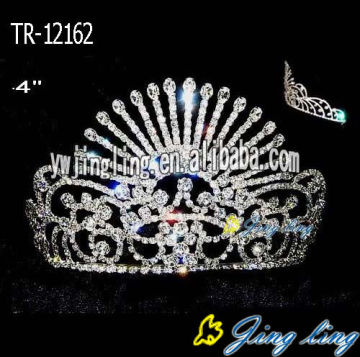 4 Inch AB Beauty Crowns Queen Crowns