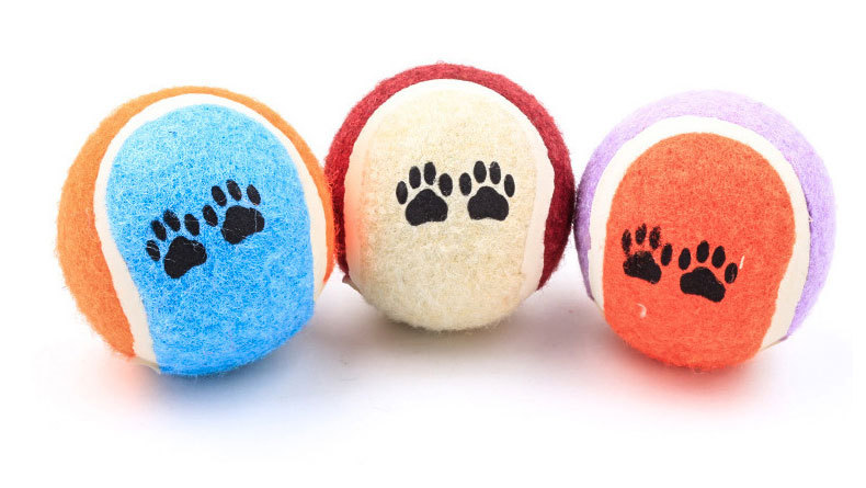 High Quality Accessories For Pet Dog Rubber Tennis Ball Chew Toy