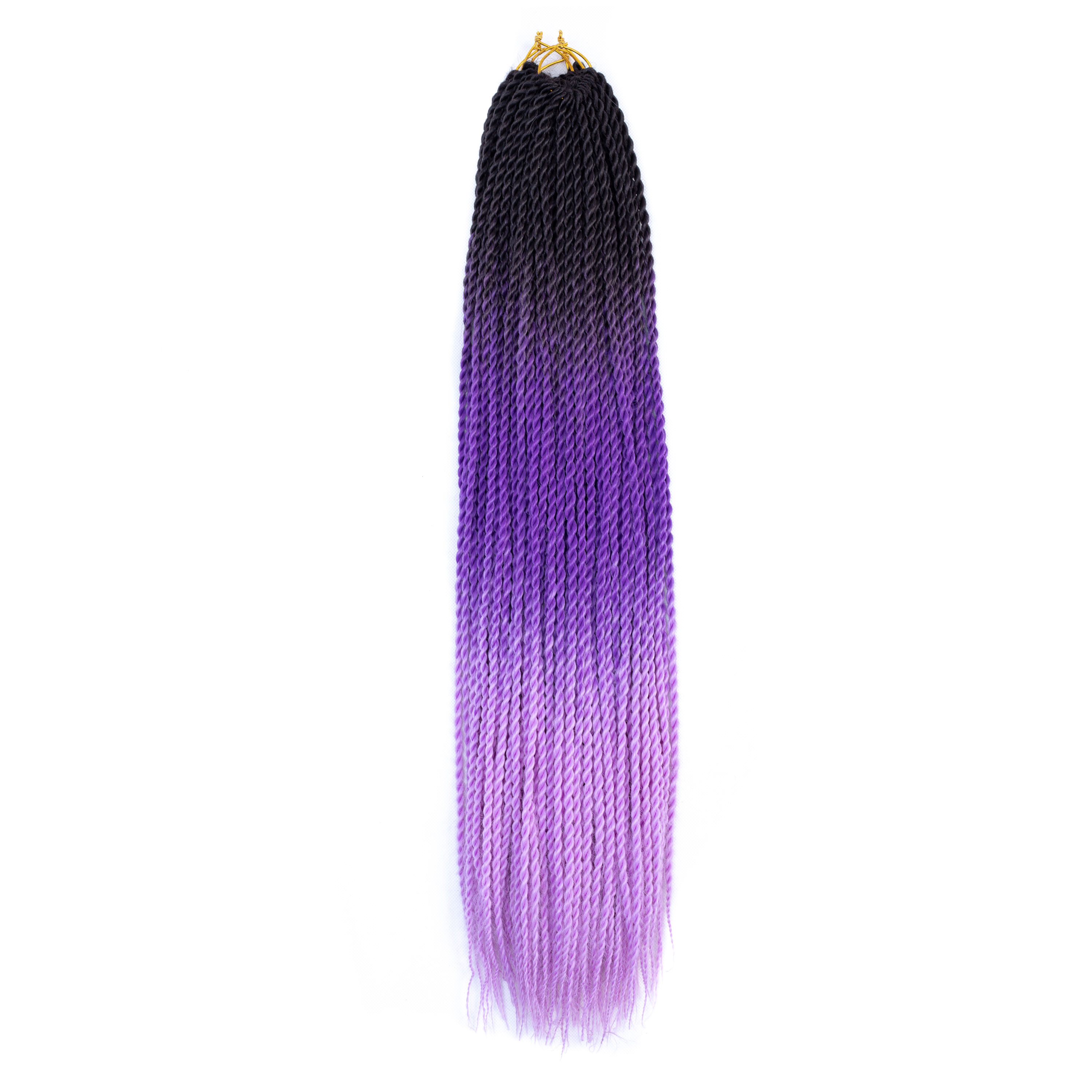 MYZYR 20 Inch Braiding Hair Extensions Jumbo Crochet Braids Synthetic Hair style 100g/Pc Pure Blonde Pink Green