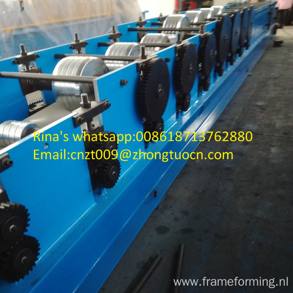 Metal cap rail omega channel machine  cap rail  roll forming machine