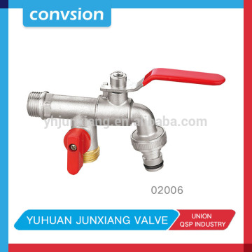 JUNXIANG 02006 brass three ways dn15 bibcock