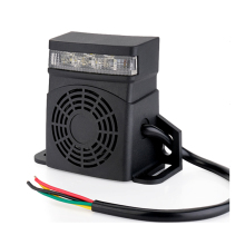 Truck Backup Alarm: Audible and Visual Warning Horn for Safety