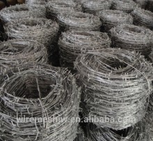 Galvanized Decorative Barbed Wire Fencing/Galvanized Wire Mesh Roll Wire Fencing