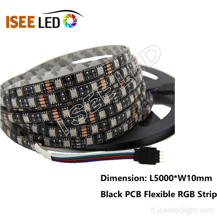 Saugos aukštos kvalifikacijos RGB LED juostos lemputė