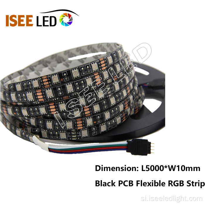 60 වූ / m smd5050 LED නම්යශීලී තීරු ලයිට් ලයිට්