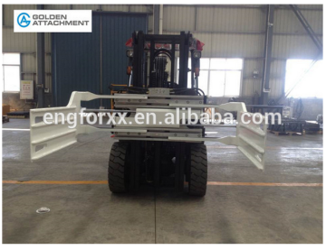 Hydraulic bale clamp soft clamp used for forklift