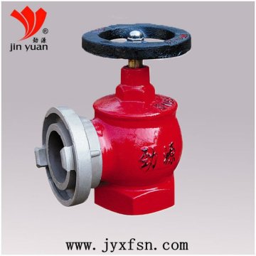 Indoor fire hydrant with single body