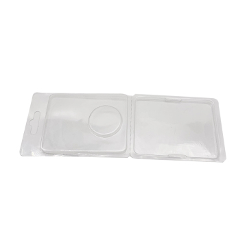 Vacuum forming hangable clear clamshell blister packs