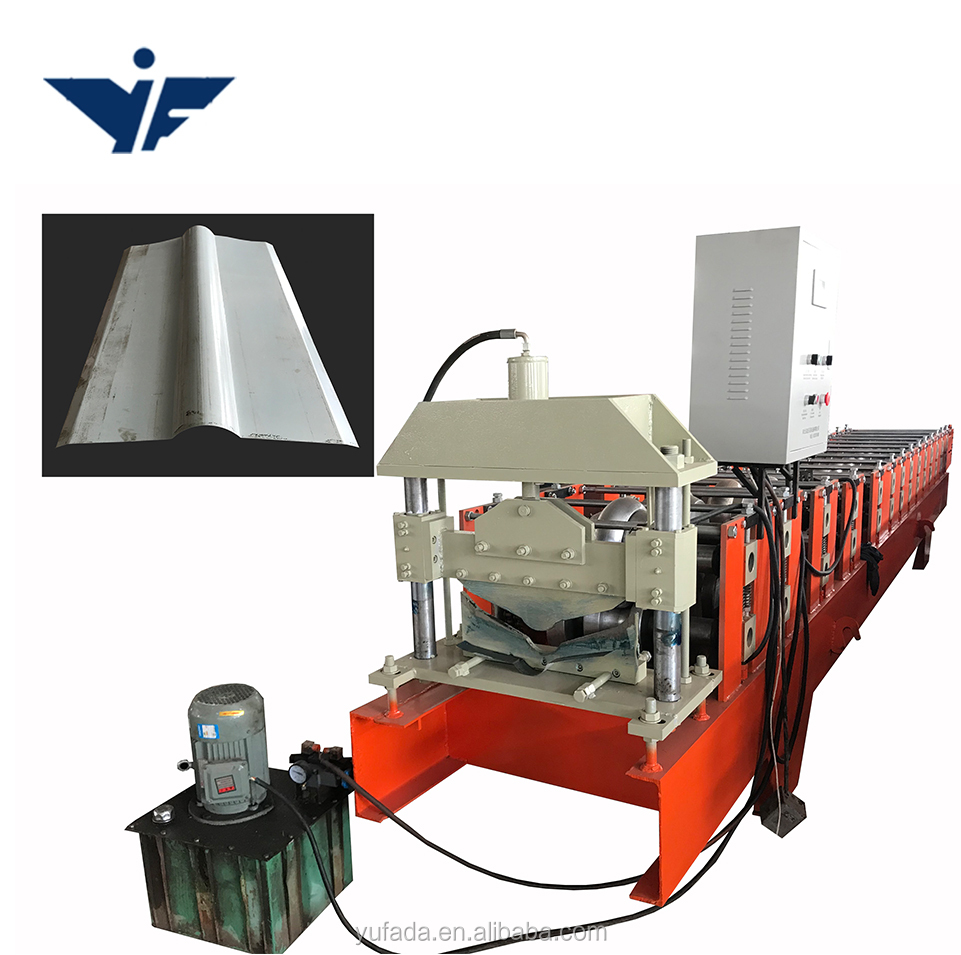 Roofing roll forming machine roof tile ridge former equipment profile