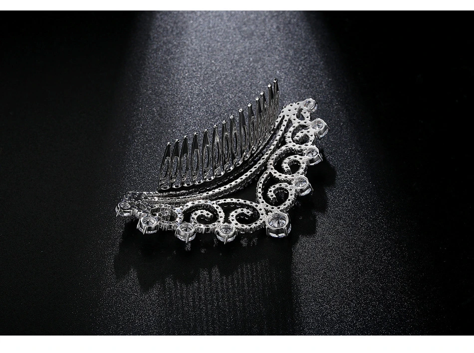 European Vintage Tiara CZ Pageant Wedding Hair Accessories