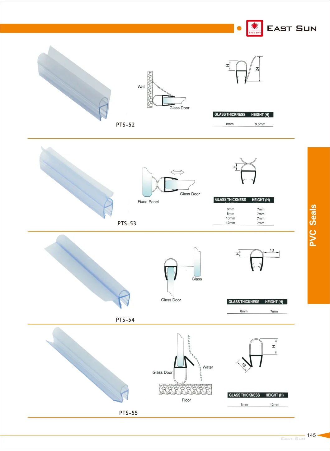 Hot Designs PVC Seal Rubber Seal  (PTS-57)