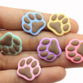 Hot Jual Mini Cute Bear Claw Print Διαμορφωμένα Ρητίνες Χάντρες DIY Νυχιών Διακόσμηση Γούρια Τηλέφωνο Shell Χειροποίητη Διακόσμηση