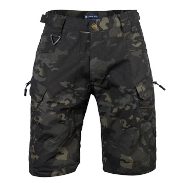 IX7 Shorts Cargo Pants - Multicam Camo Training Uniform for Outdoor Activities
