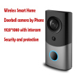 Camera da campanello con anello wireless wifi da 1080p