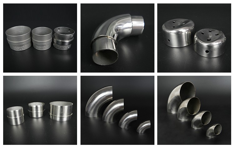 Sanon Polished Pipe Fittings Stainless Steel Elbow