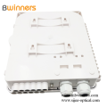 Ftth Ip65 étanche 12 Cores1 * 8 Plc Splitter fibre optique boîte de distribution en plastique