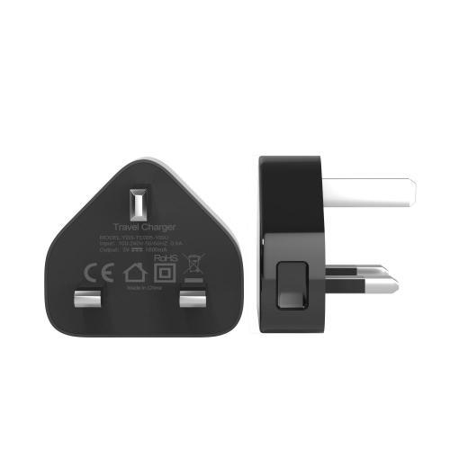 New Product UK Plug 5W Φορτιστής τηλεφώνου USB