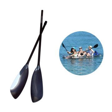 Durable Lightweight High End 3K Carbon Fiber Adjustable Kayak Paddle