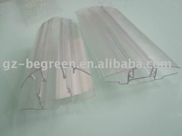 polycarbonate U profile,PC u profile, pc frame,