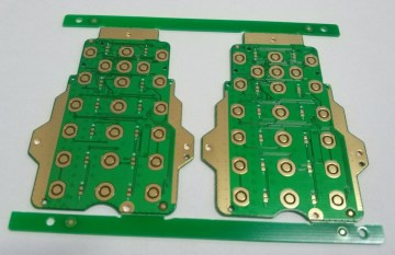 Gold plating circuit board