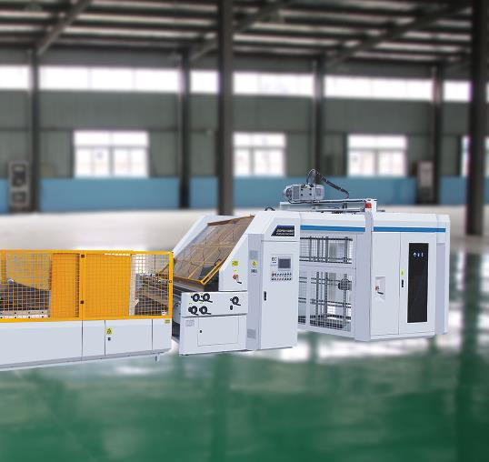 Flute High Speed Laminator for Box Making with CE shield
