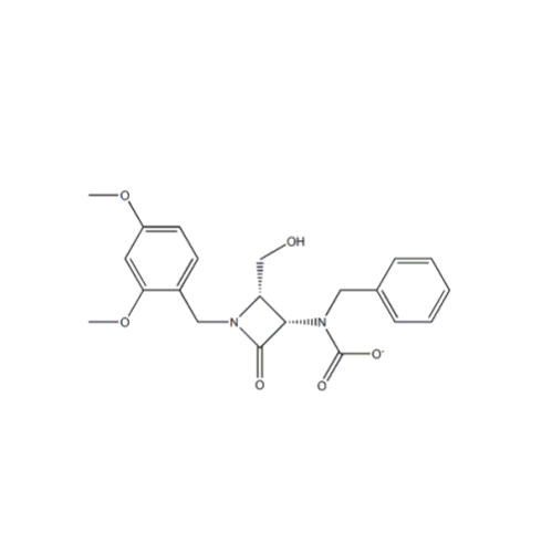 ベンジル（（2S、3S）-1-（2,4-ジメトキシベンジル）-2-（ヒドロキシメチル）-4-オキソアゼチジン-3-イル）カルバメート86334-63-6
