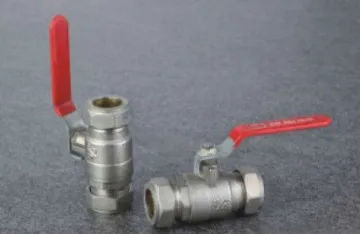 ball valve red lever isolating ball valve 15mm to 25mm