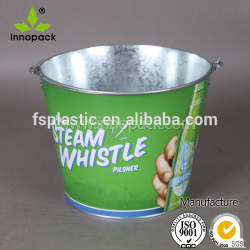 Buckets Type and Metal Material color mini metal beer bucket