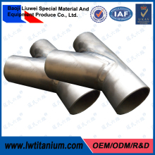 Outstanding Quality Titanium Reducing Tee on Outlet by LIUWEI