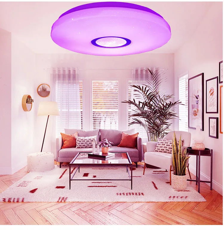 Modern Circular LED Ceiling Lamp for Bedroom and Living Room