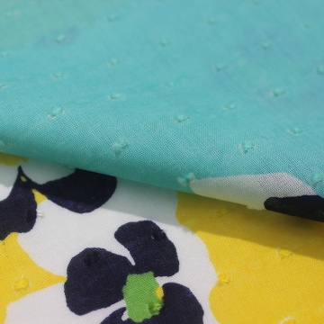 100% Cotton  Swiss Dot Fabric