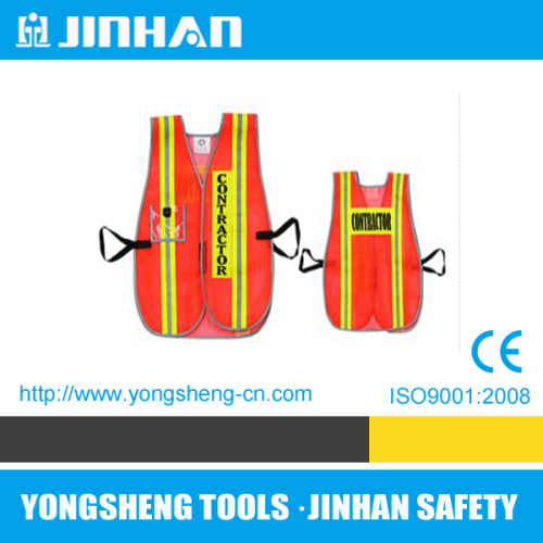 Jinhan Popular Contractor Mesh Reflective Safety Vest (Y-1030)