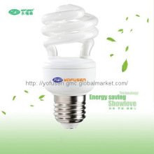 Half spiral lighting lamp