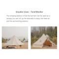 4M/5M Double Walls Bell Tent for 4-6 Person