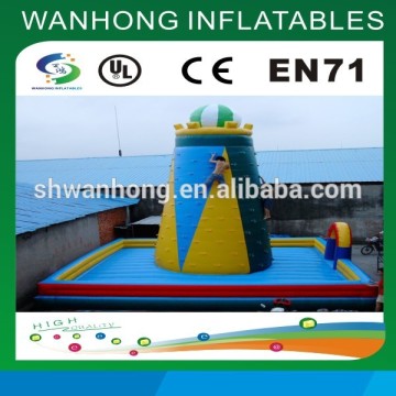 Inflatable rock climbing , rock wall climbing on sale